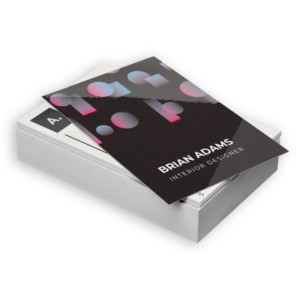 uv gloss business cards