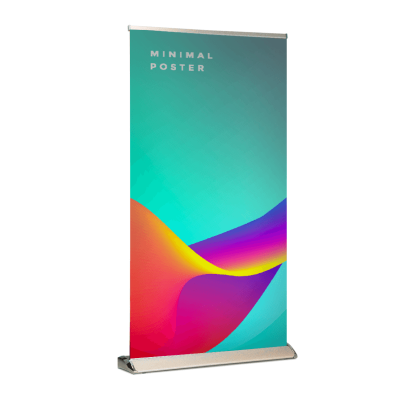 Premium Wide Pull Up Banners 13 oz Matte Vinyl